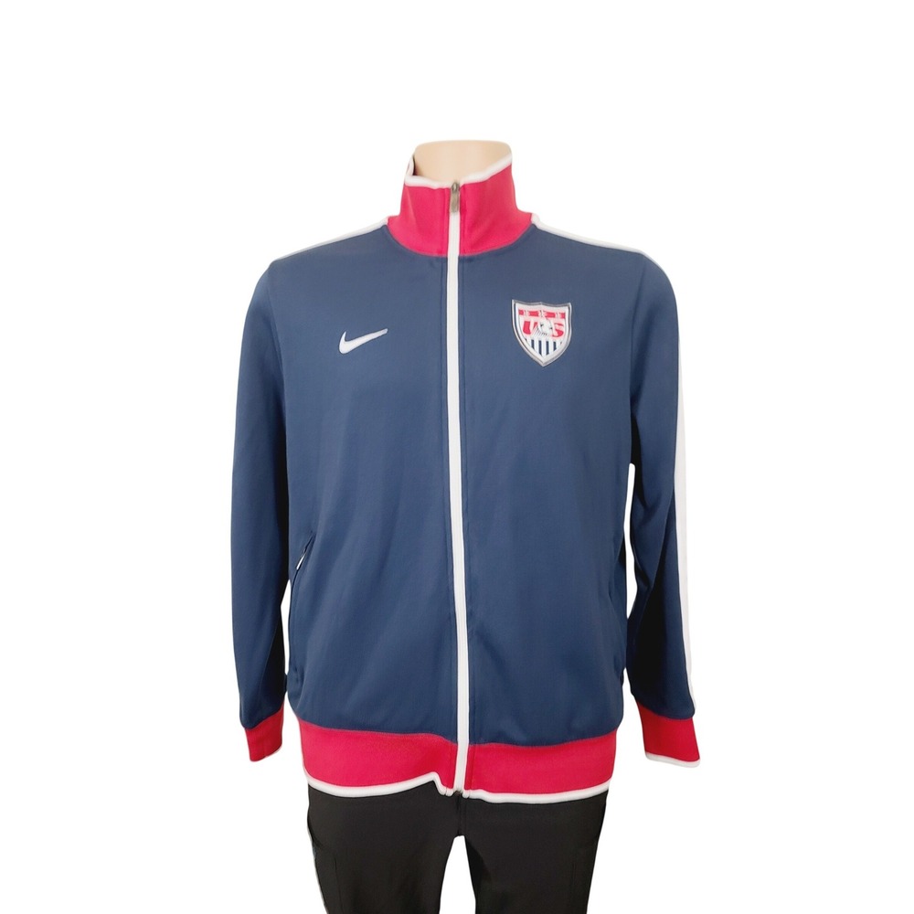 Nike, USA Soccer‎ Team Sportswear style Jacket, Men's Size XL, Navy White
